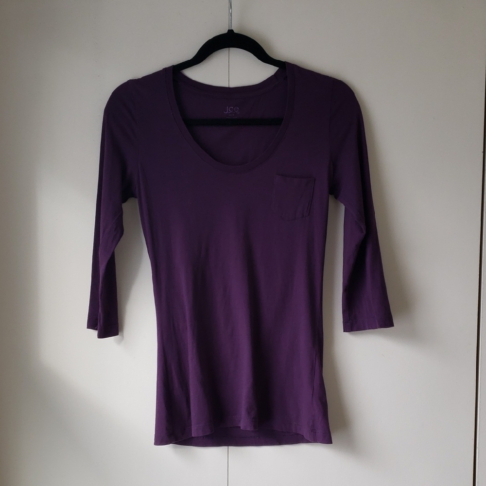Joe Fresh Purple Top